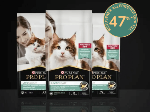 Pro Plan LIVECLEAR® | Reduserer allergener | Katteallergi | Purina